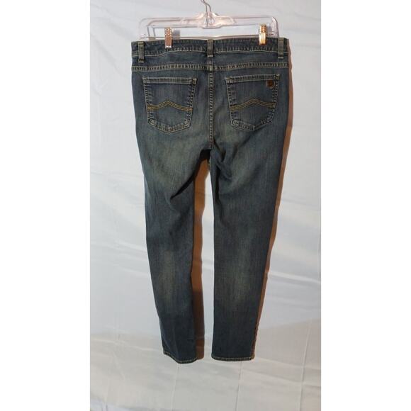 Michael Kors Women's Blue Mid-Rise Skinny Jeans Size 8 - Picture 4 of 14